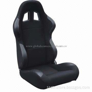 PU Racing Car Seat with Steel Tube Frame